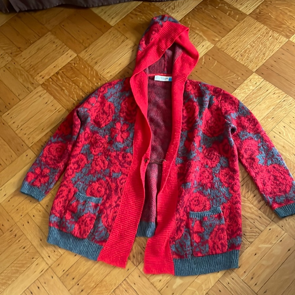 Anthropologie Hooded Cardigan